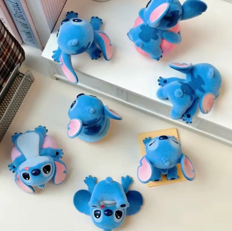 Creasowl Disney Stitch Energy Yoga Serie Blind Box – Trendy Vinyl & Pluche Collectible | Desktop Ornament, Mystery Box Speelgoed
