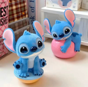Creasowl Disney Stitch Energy Yoga Serie Blind Box – Trendy Vinyl & Pluche Collectible | Desktop Ornament, Mystery Box Speelgoed