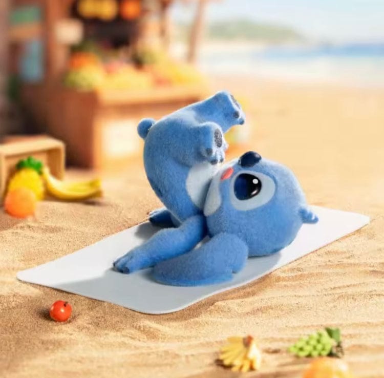 Creasowl Disney Stitch Energy Yoga Serie Blind Box – Trendy Vinyl & Pluche Collectible | Desktop Ornament, Mystery Box Speelgoed