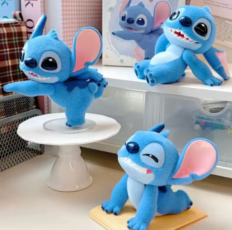 Creasowl Disney Stitch Energy Yoga Serie Blind Box – Trendy Vinyl & Pluche Collectible | Desktop Ornament, Mystery Box Speelgoed