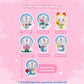 Creasowl Doraemon Blind Box Bloem – Schattige Mystery Plush