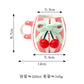 Creasowl Drinkware 3D Strikjes Mok – Schattige Keramische Mok in 4 Kleuren