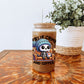 Creasowl Drinkware True Crime Glazen Drinkbeker met Glazen Rietje en Deksel - Bubble Tea