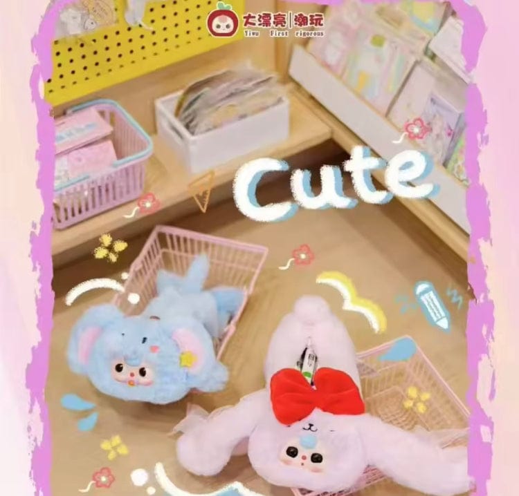 Creasowl Echte Baby Drie Pop Etui Blind Box – Schattige Mini Pop in Etui - Pennenzak & Sleutelhanger