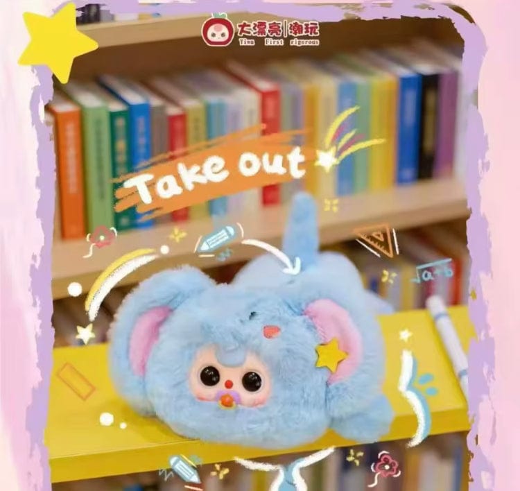 Creasowl Echte Baby Drie Pop Etui Blind Box – Schattige Mini Pop in Etui - Pennenzak & Sleutelhanger