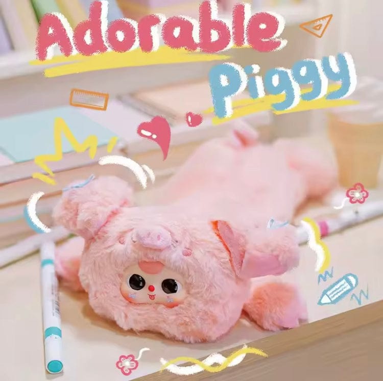 Creasowl Echte Baby Drie Pop Etui Blind Box – Schattige Mini Pop in Etui - Pennenzak & Sleutelhanger