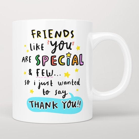 Creasowl Friends Like You Are Special and few Mok 325ml – Keramische Koffiemok met Tekst