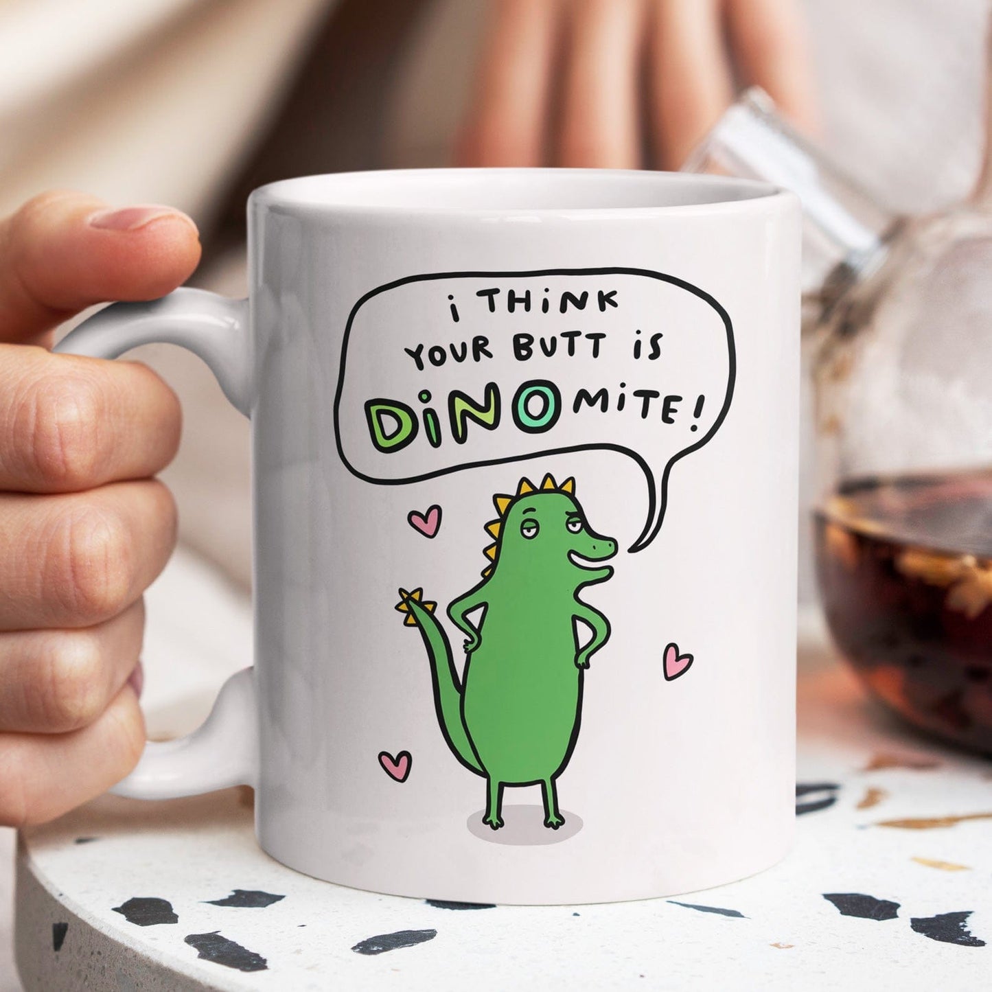 Creasowl I Think Your Butt Is Dynamite Mok 325 ml