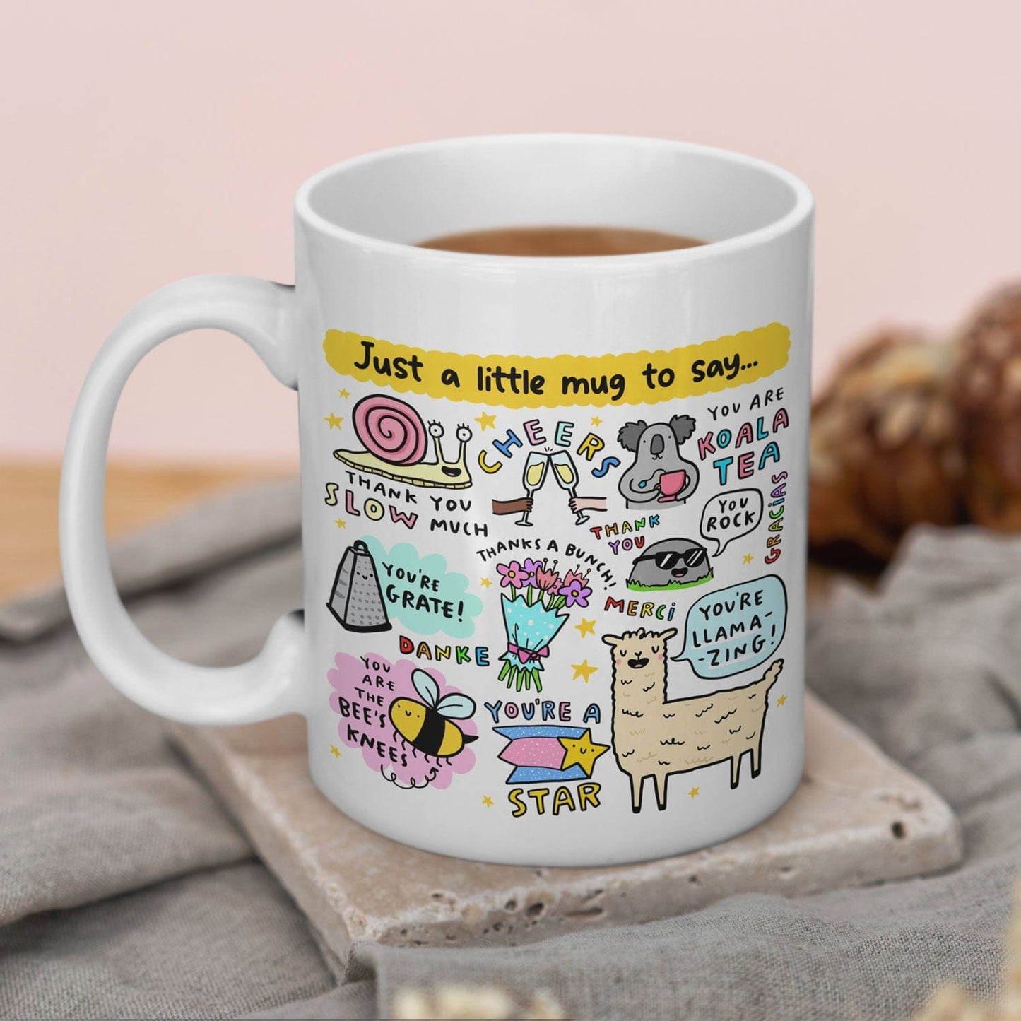 Creasowl Just a Little Mug to Say – Mok met Spreukjes 325ml