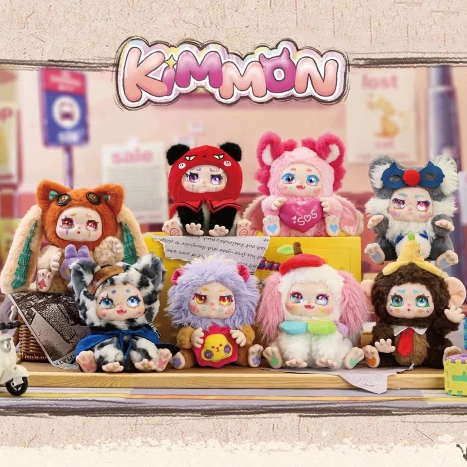 Creasowl KIMMON Regain Myself Series Plush Blind Box