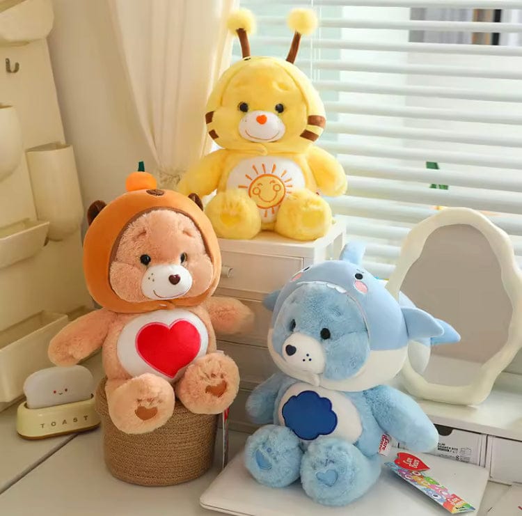 Creasowl Knuffel Troetelbeertjes Knuffel 40cm 🧸 - Zachte Grote Plush Care Bears