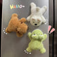 Creasowl Koelkastmagneet Kawaii 14cm Dieren Koelkast Magneet - Zachte Pluche Magneten – Schattig Cadeau