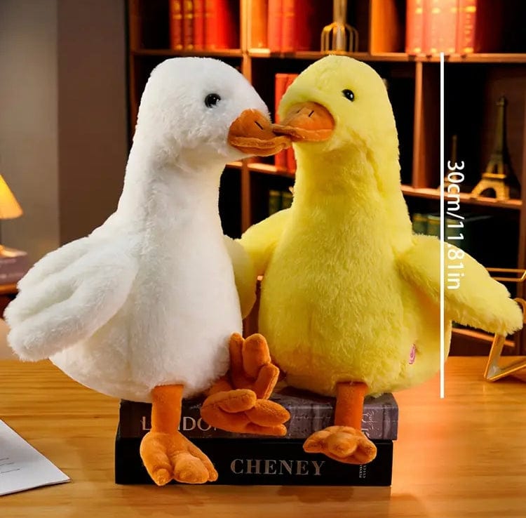 Creasowl Lichtgevende Gans Eenden Knuffel 30cm - Zachte Pluche Knuffel met Lichtfunctie
