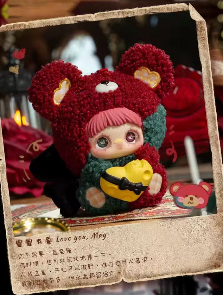 Creasowl Maymei “May I Love You” Series Blind Box – Schattige Vinyl Face Bag Hangers - Mystery Box Pop