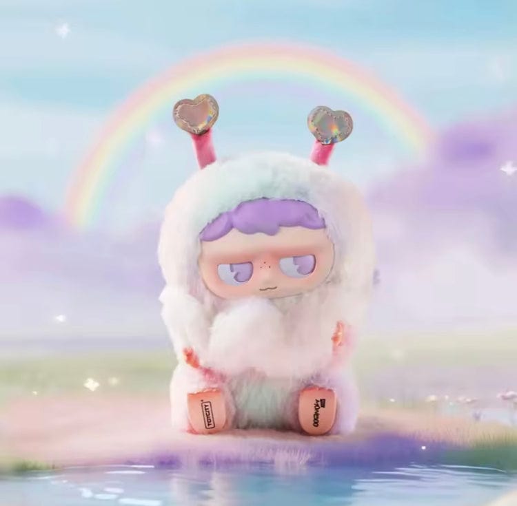 Creasowl Monboo Emotioneel Weerstation Serie Blind Box – Schattige Vinyl Pluche Pop - Rugzak Hanger & Ornament - Mystery Box Speelgoed