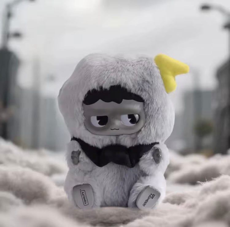 Creasowl Monboo Emotioneel Weerstation Serie Blind Box – Schattige Vinyl Pluche Pop - Rugzak Hanger & Ornament - Mystery Box Speelgoed