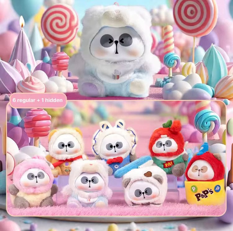 Creasowl MR.PA “Candy Sweetheart” Blind Box 🍭 | Schattige Kawaii Pluche Pop – Limited Edition Mystery Cadeau