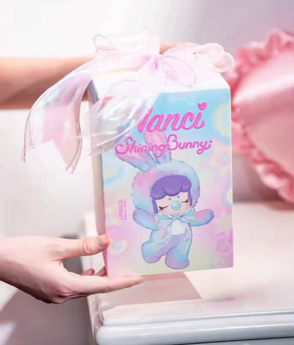 Creasowl Nanci Shining Little Rabbit Pluche Blind Box Serie – Schattige Mini Pluche Poppen