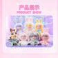 Creasowl Nanci Shining Little Rabbit Pluche Blind Box Serie – Schattige Mini Pluche Poppen