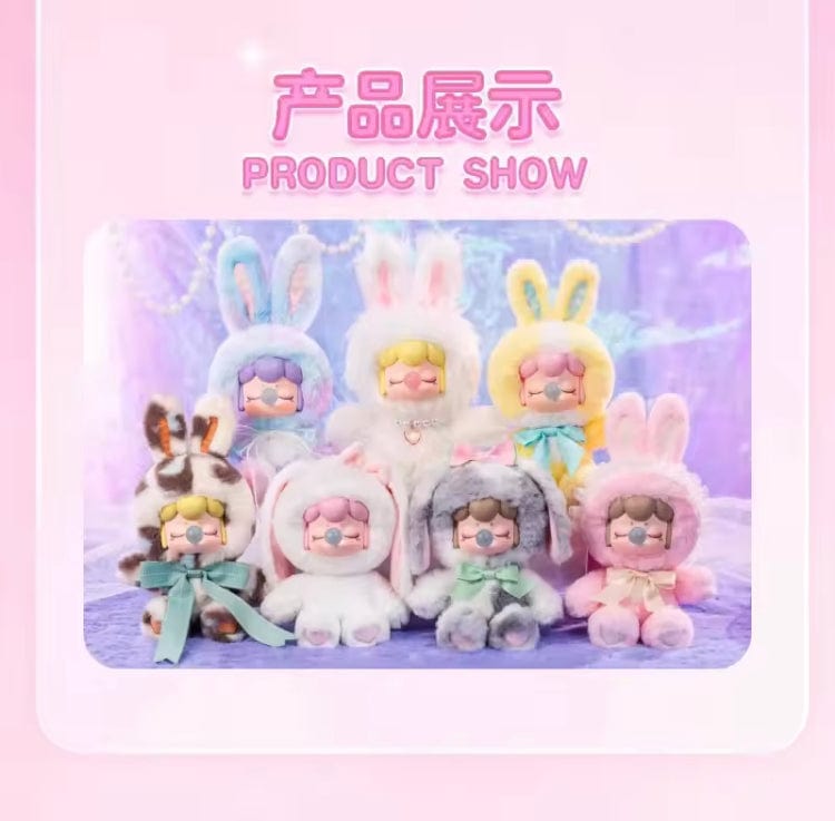 Creasowl Nanci Shining Little Rabbit Pluche Blind Box Serie – Schattige Mini Pluche Poppen