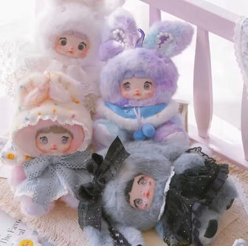 Creasowl Nommi Weersverwachting Serie Vinyl Blind Box – Schattige Weer Poppen - Verrassing Collectible Speelgoed - Mini Vinyl Tas Hangers - Origineel Cadeau voor Verzamelaars & Kinderen