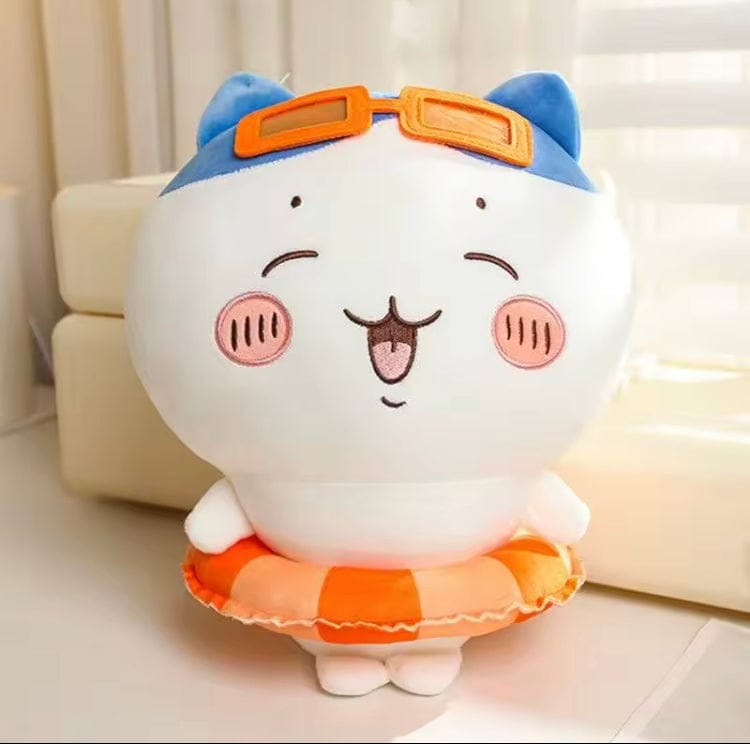Creasowl Oranje / 25cm Ushachi Kii Little Eight Kawaii Knuffelpop – Schattige Gevulde Anime Pop