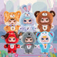 Creasowl Originele Bear Club Forest Party Series Blind Box – Schattige Kawaii Bear Pop