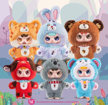 Creasowl Originele Bear Club Forest Party Series Blind Box – Schattige Kawaii Bear Pop