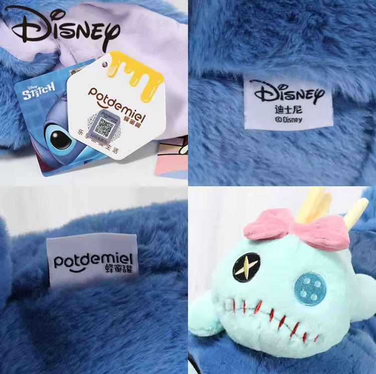Creasowl Originele Disney 53CM Kawaii Stitch Knuffel – Liggende Stitch Pluche Pop & Sierkussen – Schattig Cadeau