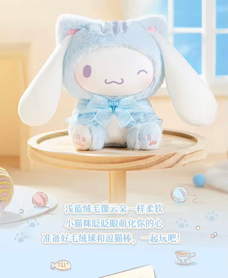 Creasowl Originele Sanrio Play with Kittens Blind Box met schattige verrassingsfiguurtjes.