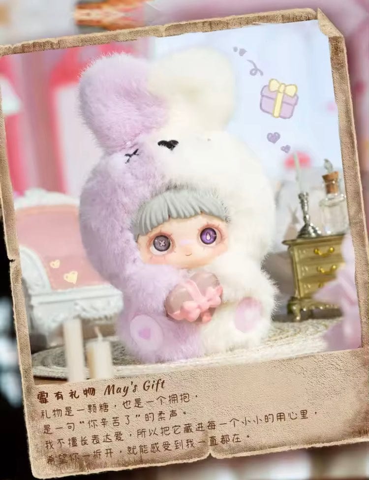 Creasowl Sample Maymei “May I Love You” Series Blind Box – Schattige Vinyl Face Bag Hangers - Mystery Box Pop