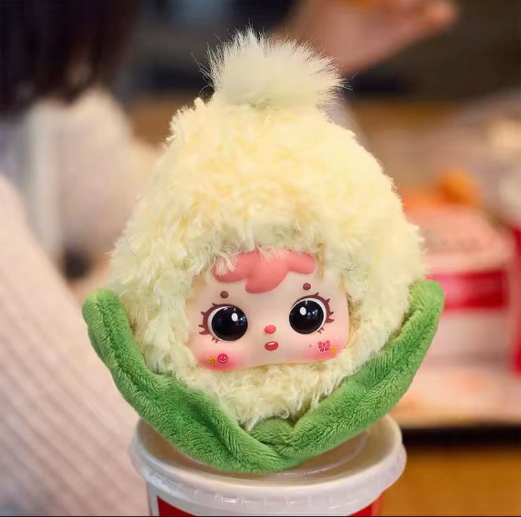 Creasowl Samuel Pluche Blind Box Gebakken Garnalen Serie – Schattige Voedsel Vinyl Pop - Tas Hanger, Sleutelhanger & Bureau Decoratie