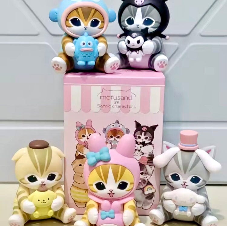 Creasowl Sanrio x Mofusand Blind Box – Mystery Figurines