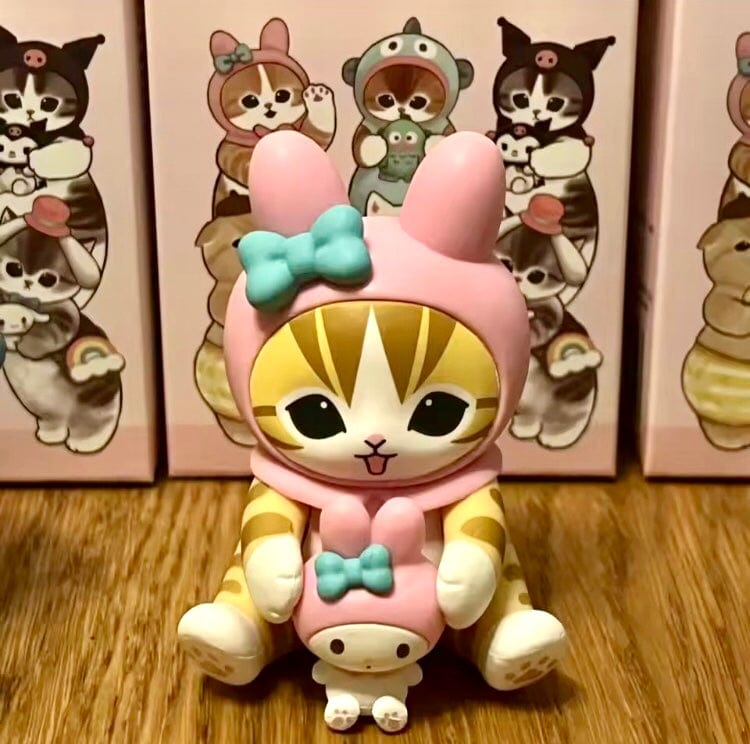 Creasowl Sanrio x Mofusand Blind Box – Mystery Figurines