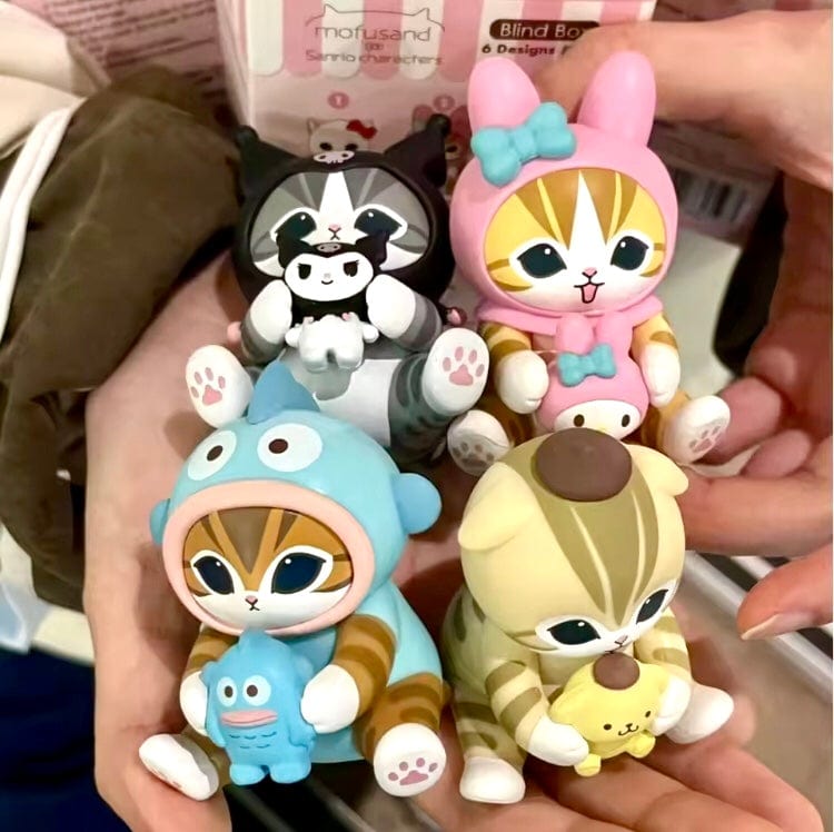 Creasowl Sanrio x Mofusand Blind Box – Mystery Figurines