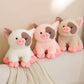 Creasowl Schattige Piggy Knorretje Knuffel 🐷 - Hoge Kwaliteit, Pluizige Zithouding – Warm & Cosy Speelgoed
