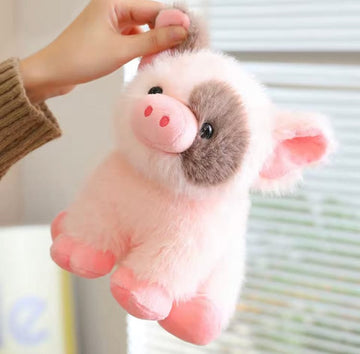 Creasowl Schattige Piggy Knorretje Knuffel 🐷 - Hoge Kwaliteit, Pluizige Zithouding – Warm & Cosy Speelgoed