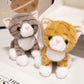 Creasowl Sleutelhanger Tashanger Grote Kat 15 CM verschillende varianten