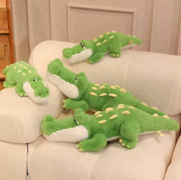 Creasowl Super Schattige Krokodil Knuffel – Zachte Pluche Pop