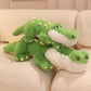 Creasowl Super Schattige Krokodil Knuffel – Zachte Pluche Pop