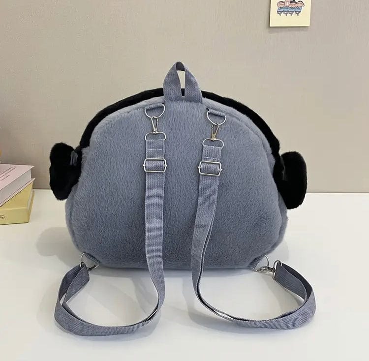 Creasowl Tas Kat met Koptelefoon – Kawaii Schoudertas 35x31 cm