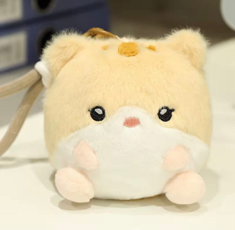 Creasowl Tashanger Hert Simulatie Dier Knijpbal 11cm - Decompressie Squishy Plush – Schattig Cadeau Kinderen