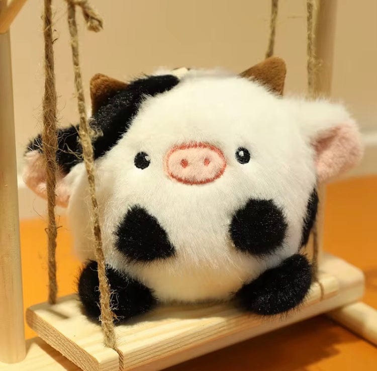 Creasowl Tashanger Simulatie Dier Knijpbal 11cm - Decompressie Squishy Plush – Schattig Cadeau Kinderen