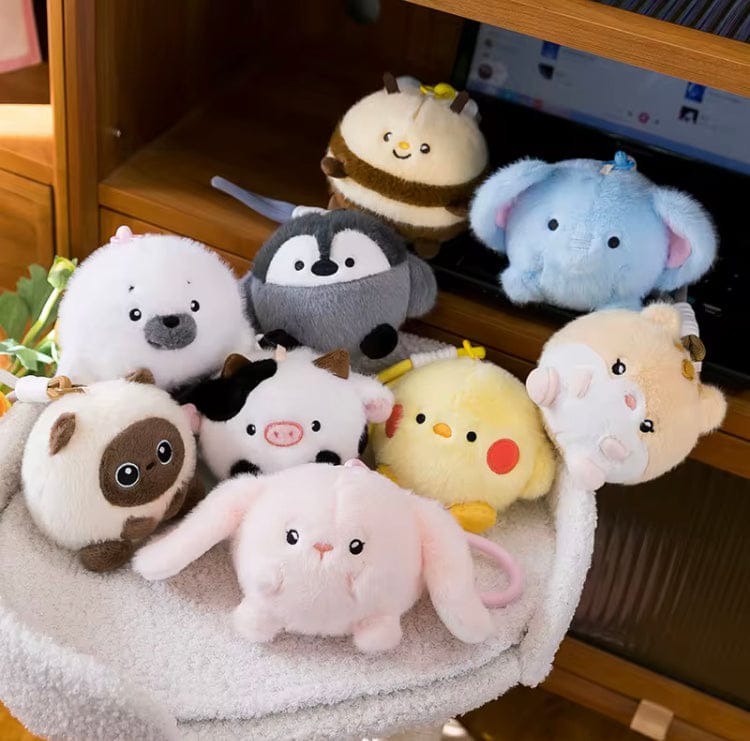 Creasowl Tashanger Simulatie Dier Knijpbal 11cm - Decompressie Squishy Plush – Schattig Cadeau Kinderen