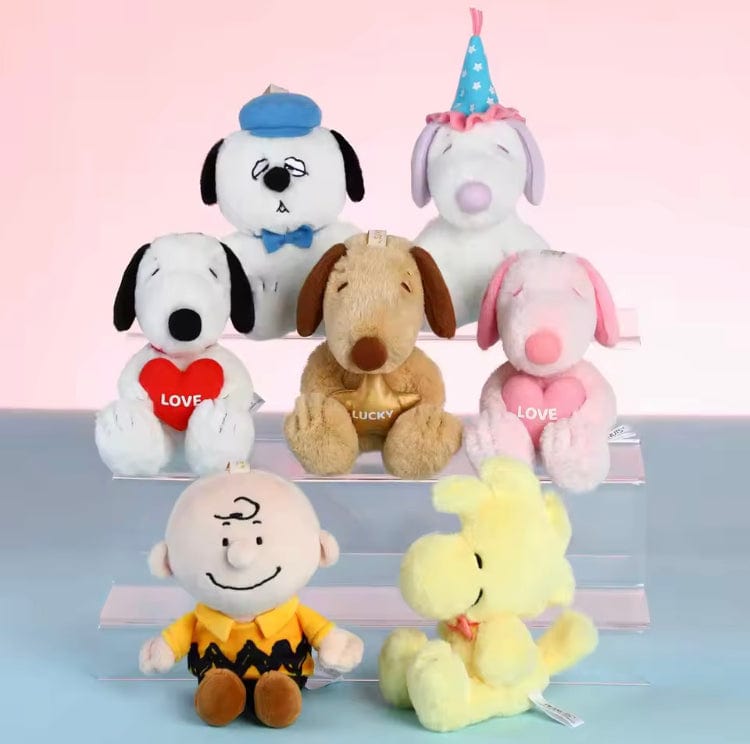 Creasowl VIPO Collaboration SNpy Blind Box 💝 - Limited Edition Kawaii Pluche Tas-Hanger – Luxe Mystery Gift voor Meisjes