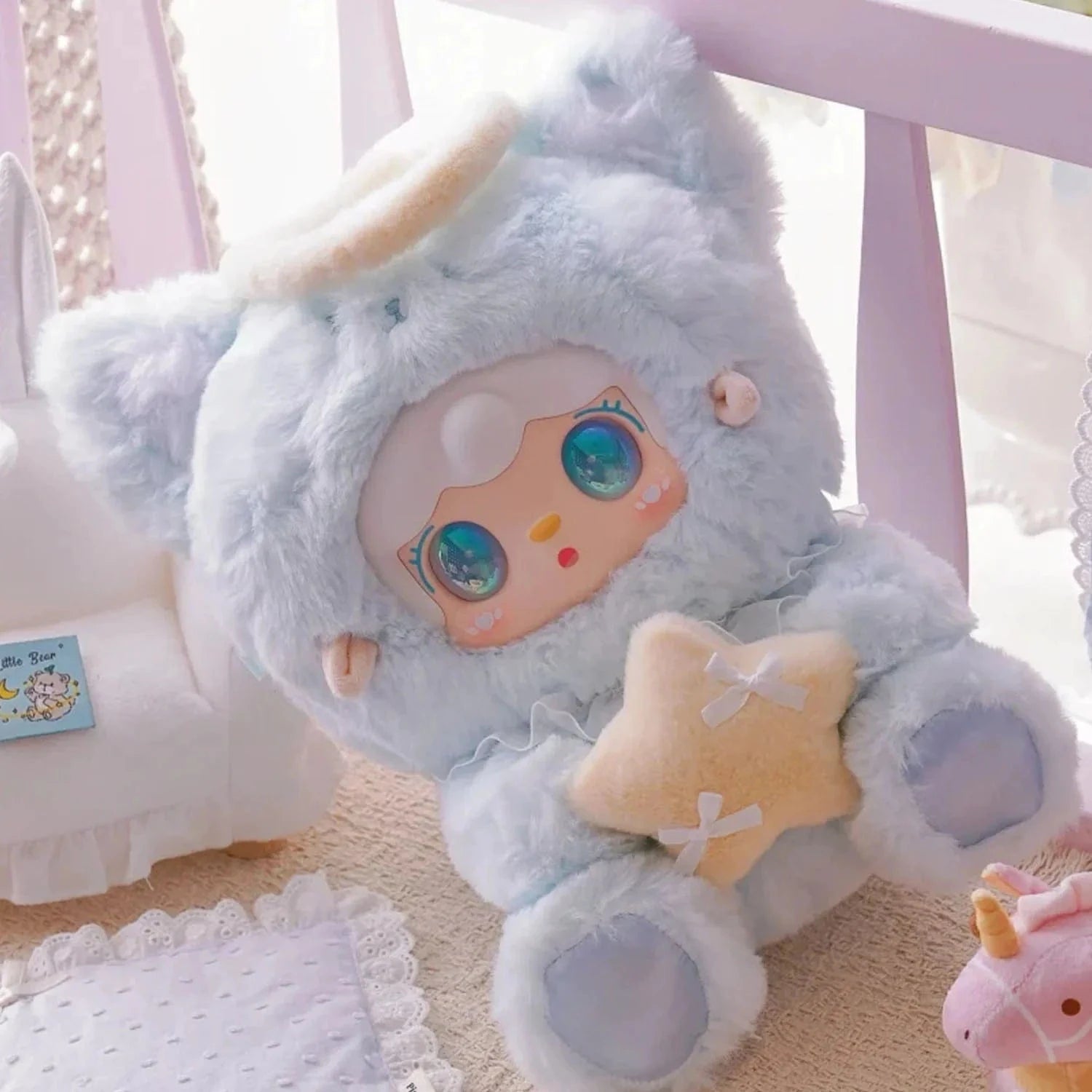 Creasowl Yooki 400% V3 Vinyl Gezicht Pluche Blind Box – Limited Edition