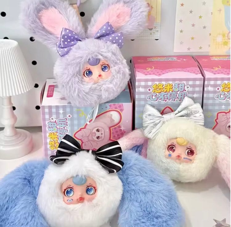 Creasowl Yumi Sweetheart Non-Stop Series Mini Pluche Blind Box – Schattige Pop met Glanzende Ogen