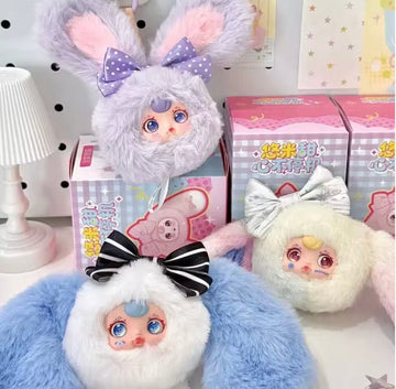 Creasowl Yumi Sweetheart Non-Stop Series Mini Pluche Blind Box – Schattige Pop met Glanzende Ogen