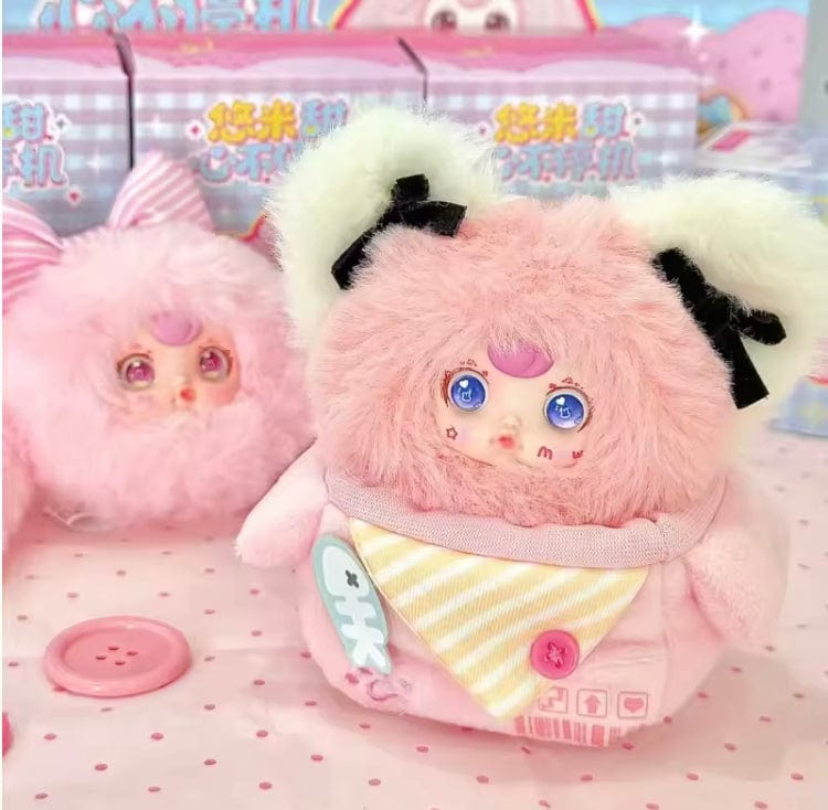 Creasowl Yumi Sweetheart Non-Stop Series Mini Pluche Blind Box – Schattige Pop met Glanzende Ogen