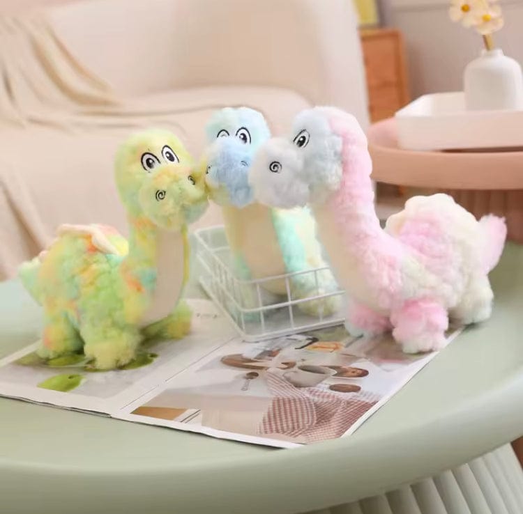 Creasowl Zachte Dinosaurus Knuffel 25cm – Schattige Kawaii Dino Pluche - Knuffel & Cadeau